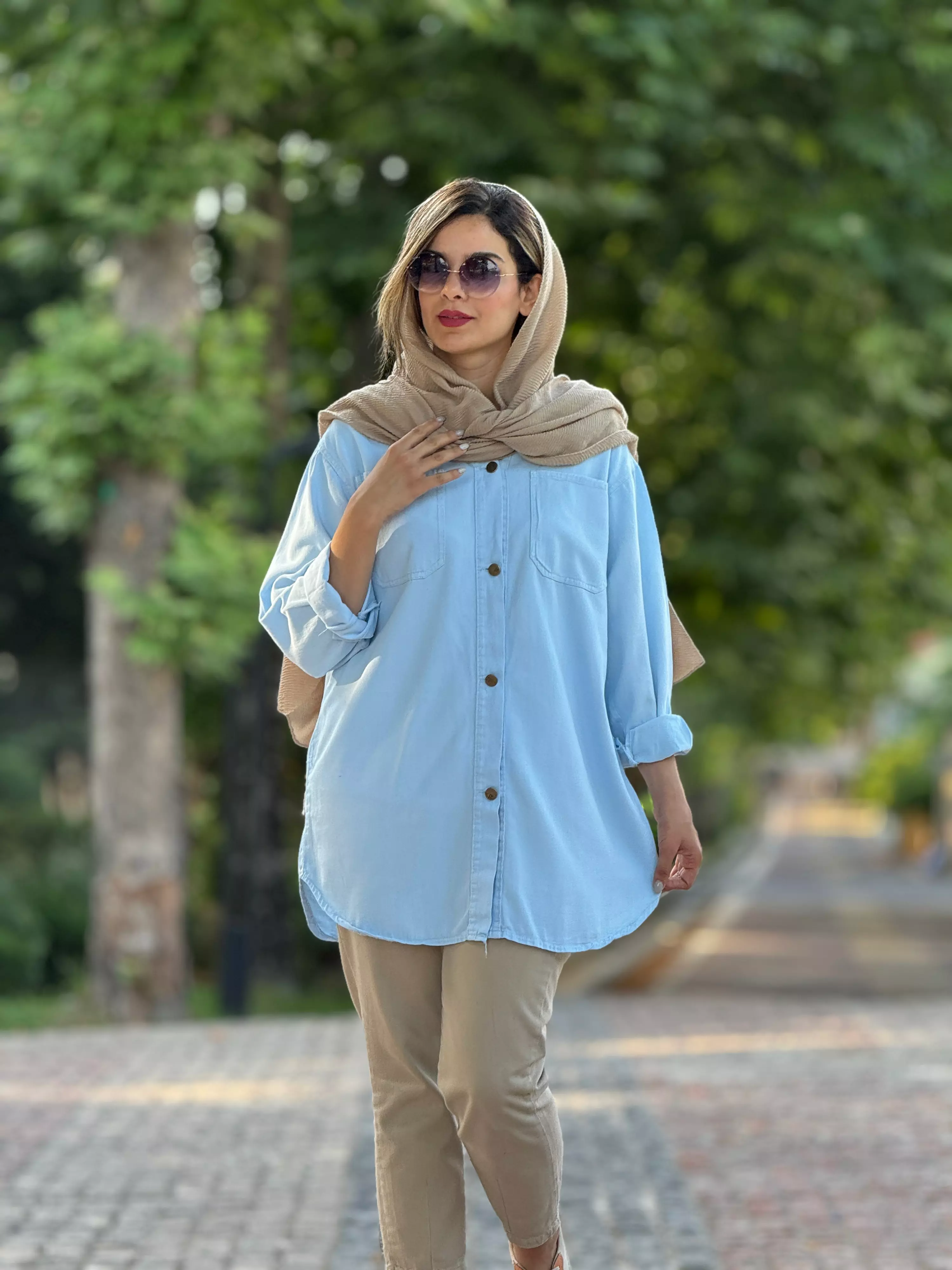 مانتو کتان پاییزه زارا بلند 412 | استایل تو